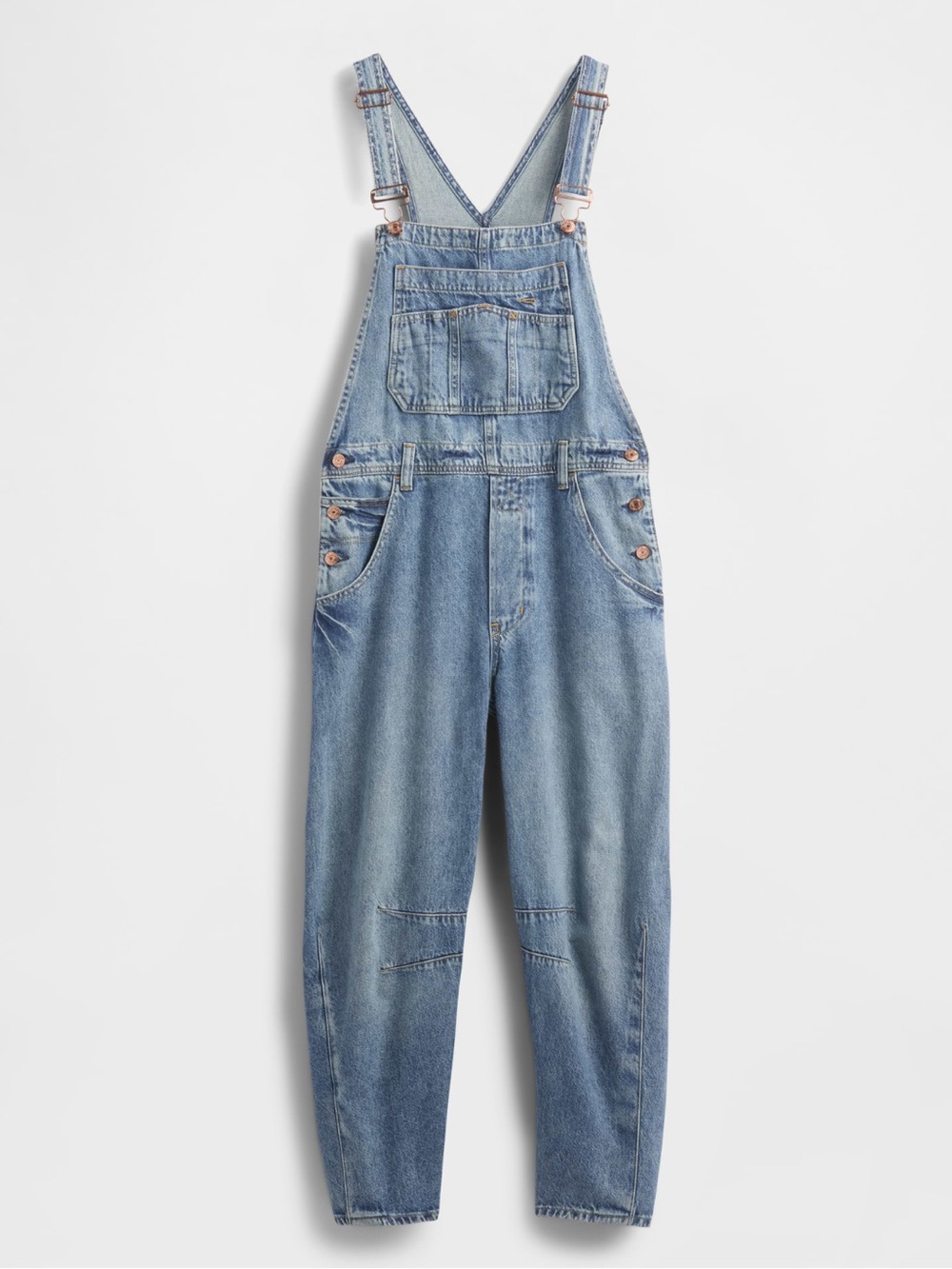 GAP - Ultrasoft Horseshoe Overalls - S Tall - Picture 4 of 8